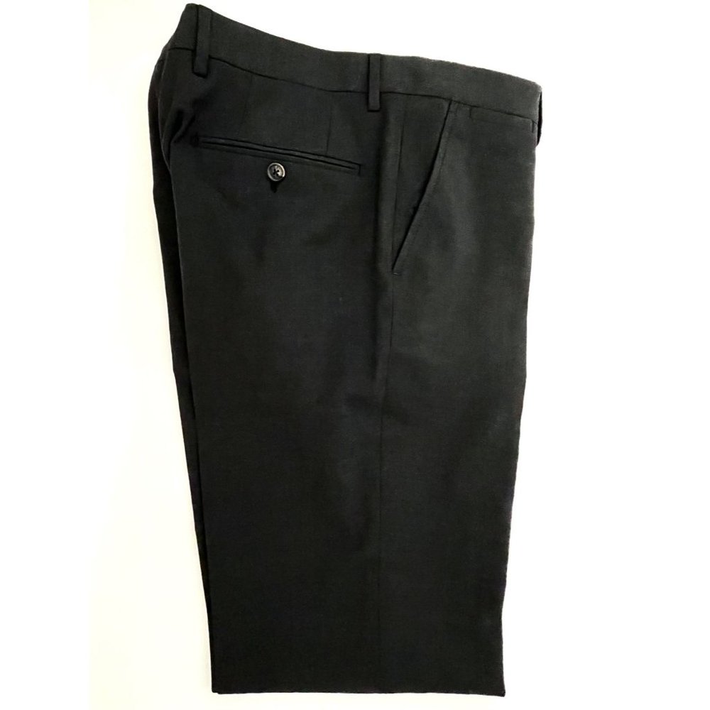 NWOT Dolce & Gabbana Staff - Classic - Black Slacks -Branded  Buttons -EU44-US 3